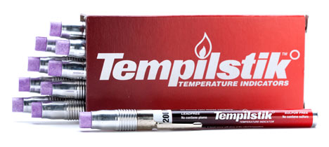 028043 Box of 10 Details about   New Old-Stock  Tempilstik Temperature Indicating Stick 500 F 